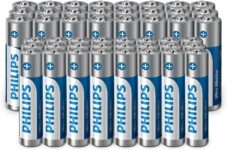 Philips Ultra AA/AAA Alkaline Batteries Combo – Multi-Use for Various Devices, Pack of 48