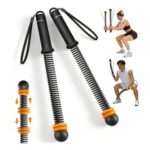 Pinailon Ropeless Battle Ropes Portable Cordless Home Gym Black