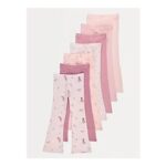 Pink Ballerina Flared Leggings 7 Pack