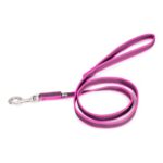 Pink-Gray 20 Mm Super-Grip Leash with Handle, 1.2 M