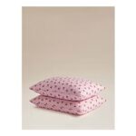 Pink & Purple Beautiful Bows Pillowcase Pair