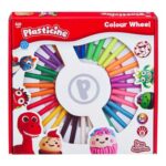 Plasticine Colour Wheel: 32 Sticks in 24 Colours with Tools