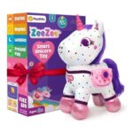 PlayShifu ZeeZee Talking Bluetooth Unicorn Plush Toy for Kids 36