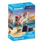 Playmobil 71421 Pirates: Pirate vs. Deeper Cannon Master