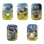 PoKMoN Mini Tin Bundle – 50 Assorted Cards, 1 Random Ultra Rare & Game Coin