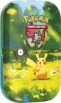 Pokémon TCG: 30th Celebration Mini Tin – Pikachu (Day) (1 Sticker, 1 Picture Card & 2 Booster Packs)