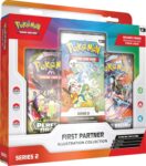 Pokémon TCG: First Partner Illustration CollectionSeries 2 (3 Promo Cards, 2 Booster Packs & 1 Sticker Sheet)