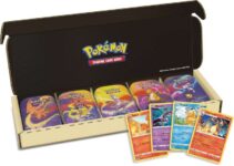 Pokémon TCG: Kanto Power Mini Tin 5-Pack Bundle (10 Booster Packs, 5 Coins, 5 Art Cards) – Invite Only