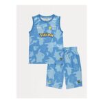Pokmon Blue Basketball Vest and Shorts Outfit