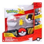 Pokmon Pikachu Clip N Go Belt Set with 2-Inch Figure