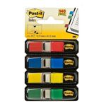 Post-It Index Flags, 140 Flags, 11.943.2 Mm, Blue/Green/Red/Yellow – £4.83 S&S