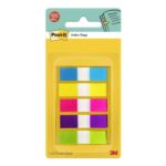 Post-It Index Flags, Small, 5 Packs of 20, Assorted Colors – £3.51 S&S