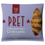 Pret 6 Chocolate Filled Croissants 420g