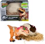 Primal Hatch Jurassic World Interactive Toy Dinosaur & Egg, Hatch & Train your own Baby Dino with 100 Sounds & Reactions, Kids Toys for Boys & Girls Aged 5 & Up