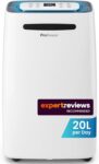 Pro Breeze 20L/Day Dehumidifier with Digital Humidity Display, Sleep Mode, Continuous Drainage, Laundry Drying and 24 Hour Timer – Ideal for Damp and Condensation