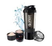 Protein Shaker Bottle 500ml With Extra Compartment