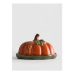 Pumpkin Ceramic Butter Dish