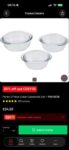 Pyrex 3 Piece Clear Casserole Set
