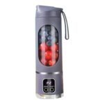 Qeunrtiy USB Rechargeable Portable Blender 8-Blade Ice Crusher, 3 Modes
