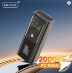 Qoovi 100W 3-Port 20,000mAh (Rated 11000mAh, 74Wh/3.7V) Power Bank, LED Display – Sold By Qoovi Official Store (w/Code & Store Coupon)