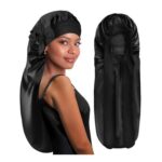 Queen Silk Sleep Bonnet for Long Hair & Braids