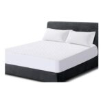 Quilted Poly-Cotton Mattress Protector, Fitted, 30cm Deep, 70×140 Cot Bed