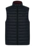 Quilted Puffer Gilets with Fleece Lined Collar with Code (3 Colours available, S-XXL)