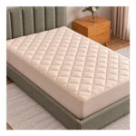 Quilted Twin Mattress Topper 99×190 Cm, Fits 40 Cm Deep
