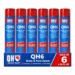Quinton Hazell Brake Cleaner Spray 600 Ml Pack of 6
