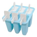 RAM Silicone Ice Pop Molds with Sticks and Drip Guards
