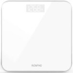 RENPHO Weighing Bathroom Scale, Step-On Technology, 28st, LED Display
