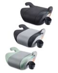 RIDEGO Childrens Booster Seat (Black/ Grey / Grey or Green)