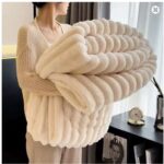 ROSEKIND Blanket, 300GSM Soft & Warm Fleece Blanket, with code sold by ROSEKIND JULY Store