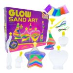 Ram Make Your Own Glow-in-the-Dark Glitter Sand Art Bottles Kit
