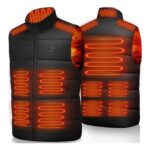 Rasfalo Heated Gilet, Unisex Vest, 15 Zones, 3 Levels, USB