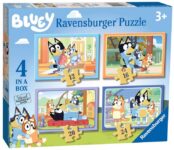 Ravensburger Children Puzzles Bluey 4 in a Box – Ages 3