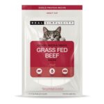 Real Simplicity Lickable Cat Treats with Grass-Fed Beef, 4x12g Sachets