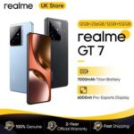 Realme GT7 6.78 Smartphone 12GB512GB ( eSIM / IP69 /telephoto/ Dimensity 9400e / 7000mAh /120W Fast Charge)w/cRealme UK Flagship Store