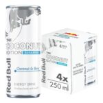 Red Bull Sugarfree Coconut Edition 250ml 4-Pack – £3.37 S&S