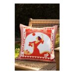 Red Cha Cha Cha Outdoor Cushion