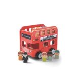 Red Wooden Tour Bus