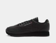 Reebok Classic Leather Mens Trainers – Black (Sizes 6 – 12) – Extra 10% Off with HSD / DFC code – Free Click and Collect