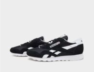 Reebok Classic Nylon Trainers Black/White (Sizes 7 – 12) – with DFC / HSC code – Free Click and Collect