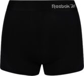 Reebok Joyner Gym Shorts for Women High-Waisted Black Base Layer Bottoms Moisture Wicking and Breathable Womens Shorts Classic and Comfortable Short Ideal for Cycling, Running and Gym Sessions