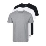 Reebok Mens 3 Pack T Shirts Santo