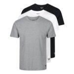 Reebok Santo Mens T-Shirts Pack of 3, Cotton Blend
