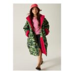 Regatta Green Junior Waterproof Robe with Hydrafort Technology (3-13 Years)