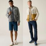 Regatta Mens Frankie Colour Block Full Zip Fleece With zipped pockets – W/Code free delivery with free sign up