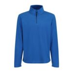 Regatta Pro Mens Micro Zip Neck Fleece Royal Blue