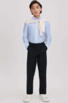 Reiss Kids Remote Slim Fit Cotton Shirt (Soft Blue) – 3/4 years – Free c&c